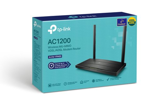 TP-Link AC1200 Wireless MU-MIMO VDSL ADSL Modem Router 8TP10308523 Buy online at Office 5Star or contact us Tel 01594 810081 for assistance