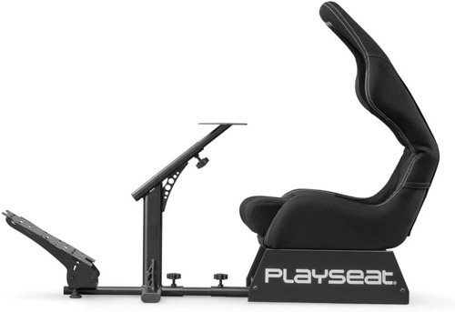 Feel the real racing spirit at home with the Playseat Evolution. With its authentic racing seat design, adjustability and foldable options the Evolution fits every room. The seat can be stored effortlessly and is easy to assemble.Authentic simulator cockpit, developed in cooperation with professional racing drivers, with GT and Rally sitting position.Fully adjustable to accommodate all sizes of drivers (from children to adults), with adjustable steering and pedal plate.Easy to store due to its patented foldable design and compatible with all steering wheels, pedals, consoles, PC and Mac.