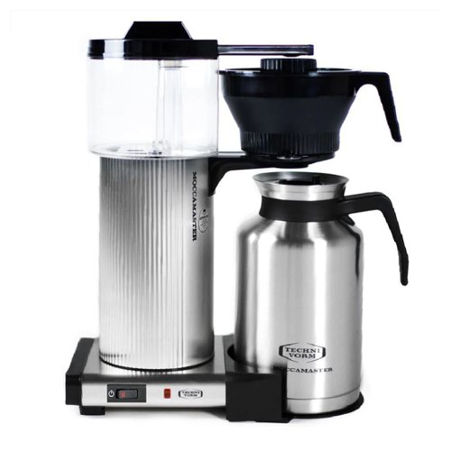 Moccamaster CDT Grand Professional Coffee Maker UK Silver