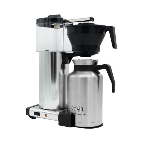 Moccamaster CDT Grand Professional Coffee Maker UK Silver Kitchen Appliances 8MM39225