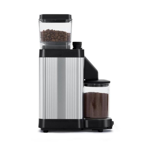 Moccamaster KM5 Burr Coffee Grinder Polished Silver 8MM49540 Buy online at Office 5Star or contact us Tel 01594 810081 for assistance