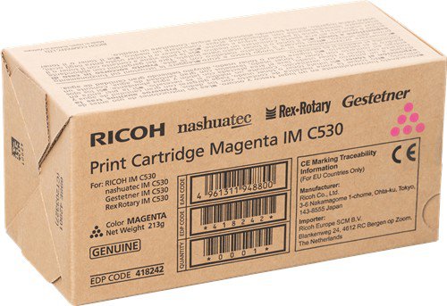Ricoh Print Cartridge Magenta IM C530 418242
