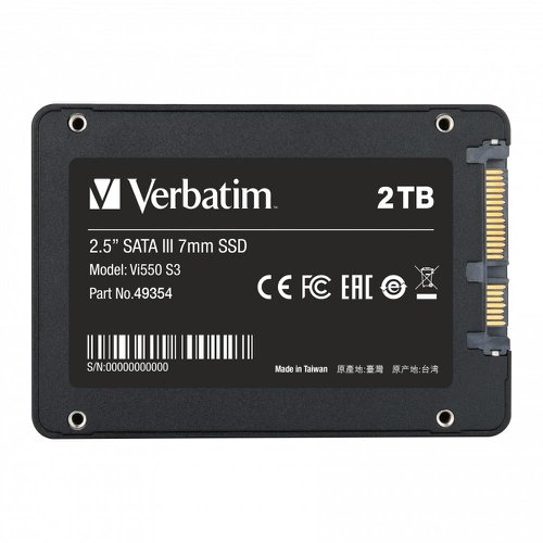 Verbatim Vi550 S3 2.5” SSD 2TB 49354