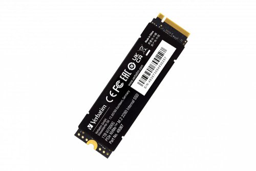 Verbatim Vi7000G M.2 PCIe NVMe Solid State Drive 1TB 49367 VM49367 Buy online at Office 5Star or contact us Tel 01594 810081 for assistance