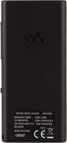 Sony Walkman NW-E394 8GB MP3 Player Black 8SO10391074