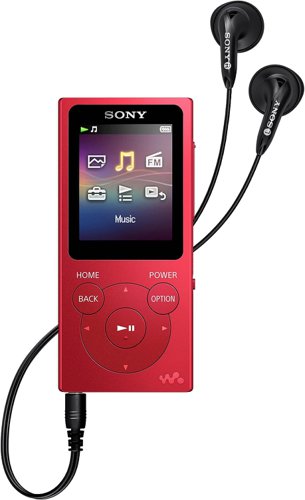 Sony Walkman NW-E394 8GB MP3 Player Red  8SO10391076