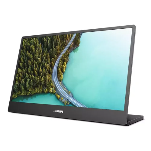 8PH16B1P3302D | This monitor is portable, lightweight and perfectly suited for improving workflow productivity when travelling. While on the road, the Dual USB-C feature facilitates sharing and presenting material or running a multi-screen setup.