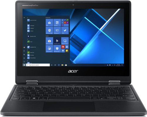 Acer TravelMate Spin B3 11.6 Inch Touchscreen Intel Celeron N5100 4GB RAM 64GB eMMC Windows 11 Pro Education 8AC10382405 Buy online at Office 5Star or contact us Tel 01594 810081 for assistance
