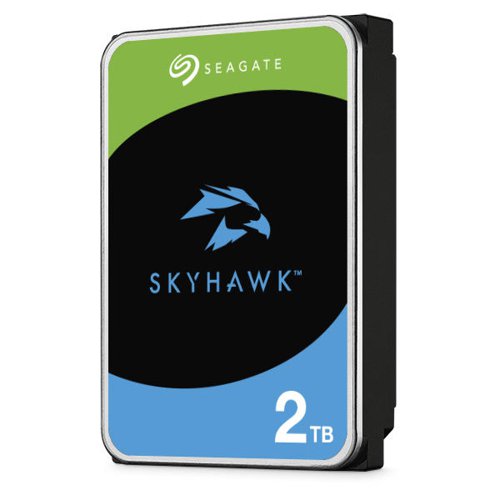8SEST2000VX017 | SkyHawk™ leverages Seagate's extensive experience in designing drives purpose-built for surveillance applications.