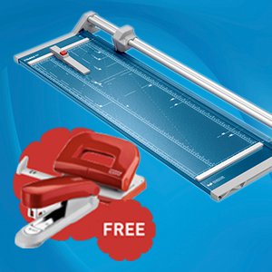 Dahle 556 A1 Professional Rotary Trimmer with Free Novus Stapling Set - Promotion - D556BUNDLE