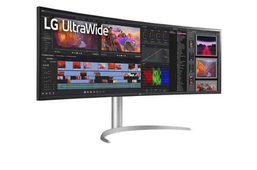 LG 49WQ95C-W 49 Inch 5120 x 1440 Pixels UltraWide Dual Quad HD FreeSync Premium Pro HDMI DisplayPort Monitor  8LG49WQ95CW