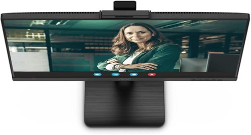 8AOQ27P3CW | The AOC Q27P3CW is a 27” flat-screen IPS monitor with a three-sided bezel design offering the features and flexibility that today’s professionals seek. Enjoy the incredible detail of QHD (2560 x 1440) resolution, which provides superior clarity and contrast for editing photos, videos, or watching movies. This model features peak 350-nit brightness and generous 178/178° wide viewing angles. To ensure smooth remote collaboration, this monitor features two built-in 5W + 5W speakers for high-quality sound and a 5MP integrated webcam supporting Windows Hello™. Monitor Q27P3CW is ready to boost your productivity with USB-C supporting Power Delivery up to 65W, data transfer and DP-alt mode. Connectivity of this monitor is enhanced with USB Hub, RJ-45 & DP-out. To ensure the most efficient power consumption, an array of environmental certifications including EPA, TCO, and EPEAT complete this monitor.