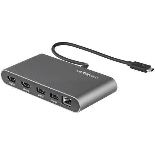 StarTech.com Thunderbolt 3 Mini Dock with Dual HDMI 4K 8ST10312677 Buy online at Office 5Star or contact us Tel 01594 810081 for assistance