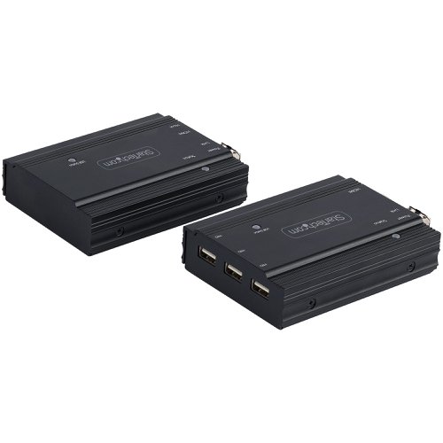 StarTech.com 4K HDMI USB KVM Extender Over Fiber Kit AV Cables 8ST10349494