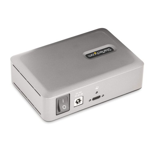 8ST10390868 | Add seven USB 3.2 Gen 2 (10Gbps) ports (5x USB-A, 2x USB-C) to a USB-C computer using this 7-Port USB-C Hub. The USB Hub is self-powered with an included power adapter. The USB Hub features Overcurrent Protection (OCP). OCP aids in preventing peripherals from overdrawing power, avoiding USB device dropouts, and the computers from shutting down unexpectedly. Support for Wake On USB enables USB communications, from devices connected to the hub, to take the computer out of standby or other power saving/sleep modes.The USB Hub shares 10Gbps from the USB host device, enabling high-speed data transfers for high-performance applications. The USB hub is backward compatible with previous USB versions, including USB 3.2 Gen 1 (5Gpbs), USB 2.0 (480Mbps), and USB 1.1 (12Mbps). It features five USB-A ports and two USB-C ports. This combination of ports enables support for a wide range of modern and legacy USB devices, such as external storage devices (e.g., thumb drives, HDDs/SSDs), HD Cameras (e.g., webcams), mice, keyboards, and USB headsets.The USB hub is self-powered, using the 65W power adapter. The hub features two USB BC 1.2 ports (1x USB-A, 1x USB-C), each providing 2.4A (12W) of power simultaneously, making it ideal to charge battery powered USB devices like smartphones, and tablets, while also providing a data connection. These ports will provide power with or without a host computer connected, with support for both CDP (Charging Downstream Port) & DCP (Dedicated Charging Port) applications. The hub features four USB-A, and one USB-C port that each provide the USB 3.2 standard of 0.9A (4.5W) of power. The included power adapter ensures that all ports will always provide specified power regardless of how many devices are connected.A high-quality USB-IF certified USB-C host cable is included. The cable features a screw-locking, connector to ensure a secure and reliable connection to the USB hub. The Thermoplastic Elastomer (TPE) cable jacket is softer and more flexible than PVC jacketed cables.The 7-Port USB Hub is OS independent supporting all operating systems, including Windows, macOS, ChromeOS, iPadOS and Android. Installation is automatic upon connection to a host computer.Mount the USB Hub to a wall, desk, or VESA mount