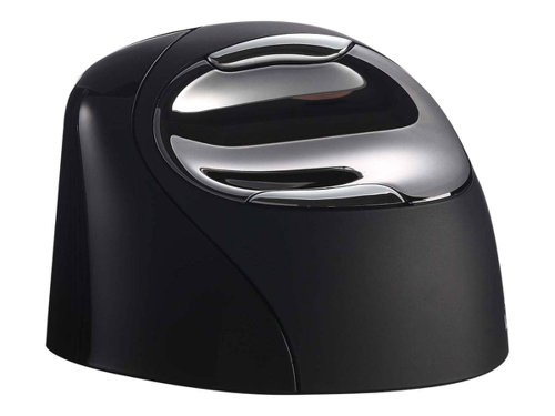 Bakker Elkhuizen Evoluent 4 Bluetooth Right Handed Vertical Mouse Black BNEEVR4BB | PT99718 | BakkerElkhuizen
