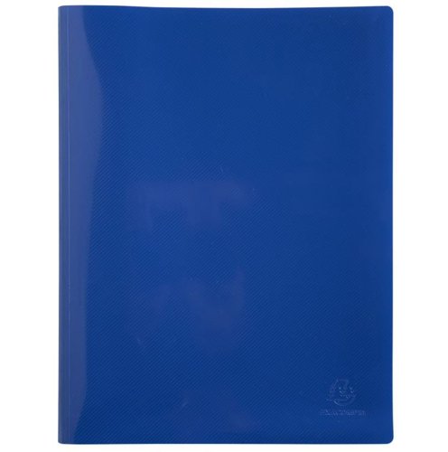 Exacompta Bee Blue Display Book 20 Pockets A4 Assorted Colours (Pack 4) - 88110E  14111EX