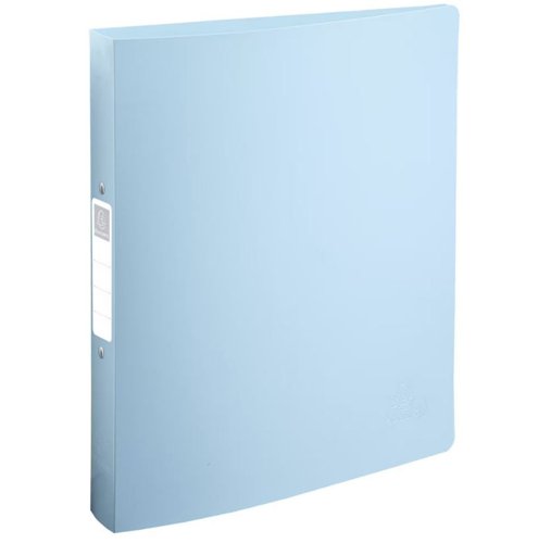 Exacompta Bee Blue Ring Binder 2-Ring 30mm Spine PP Assorted (Pack of 12) 54140E