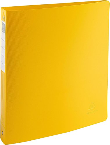 Exacompta Bee Blue Ring Binder 4 O-Ring 30mm Assorted Colours (Pack 4) - 51140E Ring Binders 14083EX
