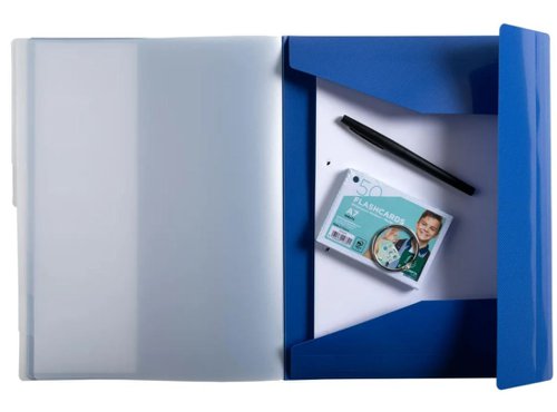 Bee Blue is an eco friendly range that will give your office a new lease of life. Products made from post consumer plastic waste. 100% blue angel certified.Suitable for all sorting and organisational needs in the office and home office. These Blue Bee multi part files are perfect for storing and keeping your documents organised. Ideal for home, work and educational environment
