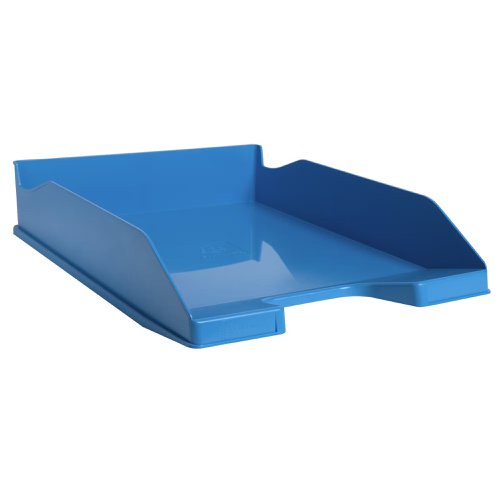 Exacompta Bee Blue Letter Tray 346 x 254 x 243mm Turquoise (Each) - 113283D