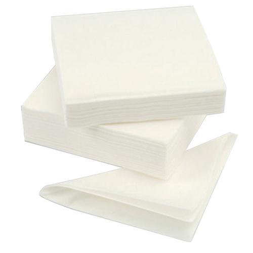 These 1 ply white napkins provide a cost effective 1 ply food service, table setting and everyday napkin. They are ideal for everyday use.