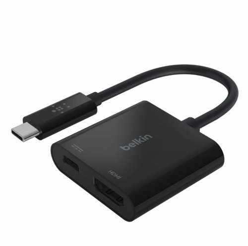 Belkin USB-C to HDMI and Charge Adapter Black