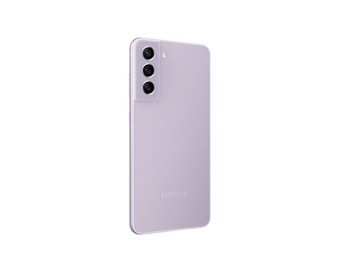 Samsung Galaxy S21 FE 5G 6.4 Inch Qualcomm SM8350 Dual SIM 8GB RAM 256GB Storage Android 12 Mobile Phone Lavender Purple V2
