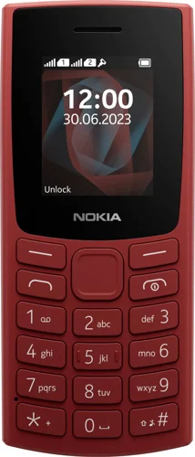 Nokia 105 1.8 inch 2G Dual SIM Mobile Phone Red