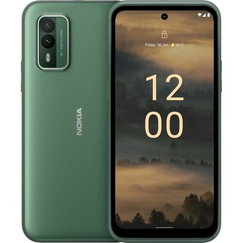 Nokia XR21 6.49 Inch 5G Dual SIM Qualcomm Snapdragon 695 6GB RAM 128GB Storage Android 12 Mobile Phone Green