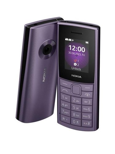 Nokia 110 4G Dual SIM Mobile Phone Purple
