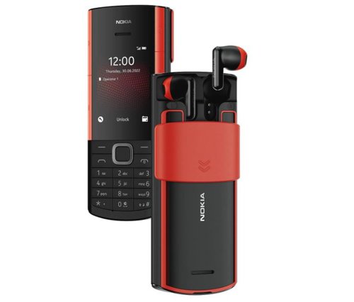 Nokia 5710 XA 2.4 Inch 4G Dual SIM 48MB RAM 128MB Storage Mobile Phone Black Mobile Phones 8NO10368082