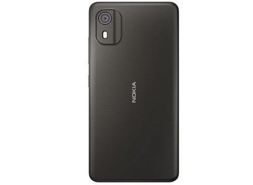 Nokia C02 5.45 Inch Dual SIM 2GB RAM 32GB Storage Android 12 Go Edition Mobile Phone Charcoal