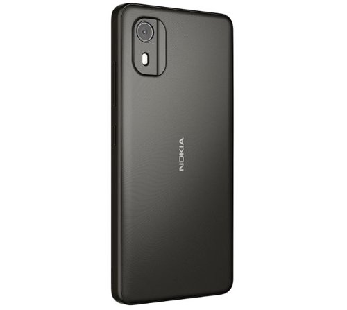 Nokia C02 5.45 Inch Dual SIM 2GB RAM 32GB Storage Android 12 Go Edition Mobile Phone Charcoal Nokia
