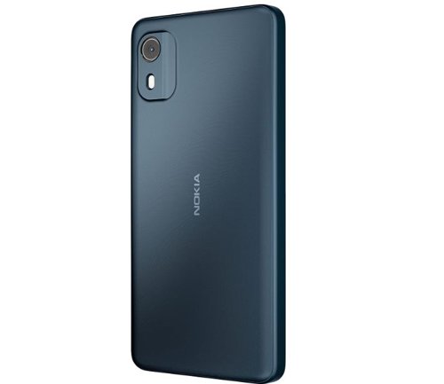 Nokia C02 5.45 Inch Dual SIM 2GB RAM 32GB Storage Android 12 Go Edition Mobile Phone Cyan Nokia