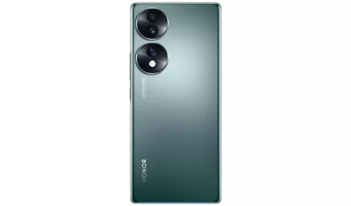 Honor 70 6.67 Inch 5G Qualcomm Snapdragon 778G Plus Dual SIM 8GB RAM 128GB Storage Android 12 Mobile Phone Emerald Green