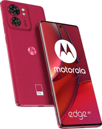 Motorola Edge 40 6.5 Inch MediaTek Dimensity 8020 Processor 8GB RAM 256GB Storage Android 13 Mobile Phone Viva Magenta Motorola