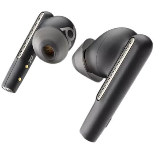 Poly Voyager Free 60 MS True Wireless Stereo Earbud Bluetooth ANC USB-A Black 220757-01 Headsets & Microphones PY17904