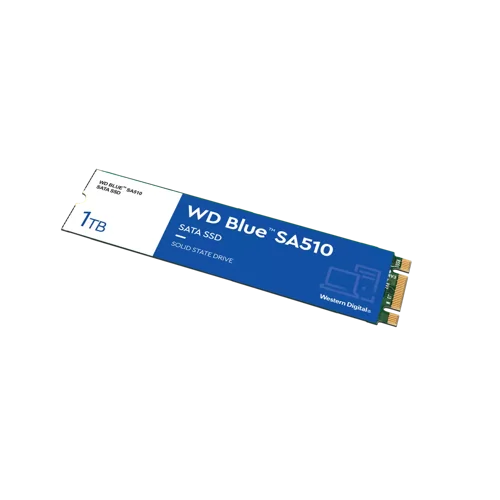 Western Digital Blue SA510 1TB M.2 SATA 3 Internal Solid State Drive V3 8WDS100T3B0B