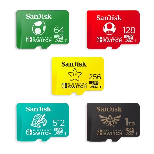 SanDisk 1TB UHS-I MicroSDXC Memory Card for Nintendo Switch Zelda Flash Memory Cards 8SD10388549