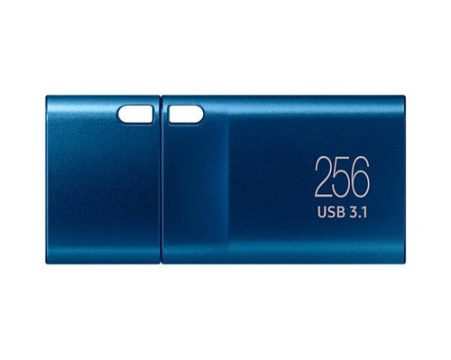 Samsung MUF-256DA 256GB USB-C Flash Drive Blue USB Memory Sticks 8SA10362648