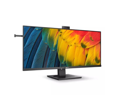 Philips 5000 Series 40B1U5601H 40 Inch 3440 x 1440 Pixels Dual Quad HD IPS Panel HDMI DisplayPort USB-C Docking Monitor with Built-in Webcam 8PH40B1U5601H Buy online at Office 5Star or contact us Tel 01594 810081 for assistance