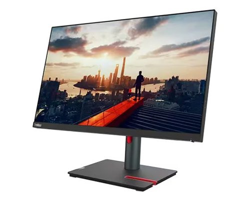 Lenovo ThinkVision P24h-30 23.8 Inch 2560 x 1440 Pixels Quad HD IPS Panel 4ms Response Time HDMI DisplayPort UBS Hub Monitor 8LEN63B3GAT6 Buy online at Office 5Star or contact us Tel 01594 810081 for assistance