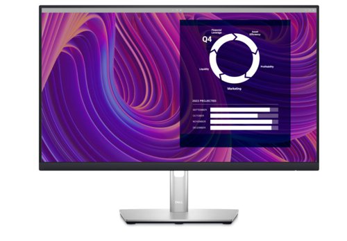 DELL P Series P2423D 23.8 Inch 2560 x 1440 Pixels Quad HD IPS Panel HDMI DisplayPort USB Hub Monitor