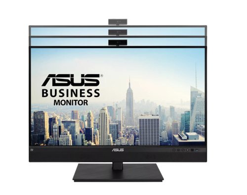 8AS10359164 | ASUS BE27ACSBK is a WQHD (2560 x 1440) Zoom® Certified monitor designed for videoconferencing or livestreaming and it features an integrated FHD 2-megapixel webcam, microphone array and stereo speakers. Its 27-inch IPS panel provides wide viewing angles and delivers incredibly sharp imagery, and AI Noise-Cancelling microphone eliminates background noise to enhance online voice communication. Plus, the front-facing stereo speakers deliver powerful audio so you can hear the other party loud and clear.BE27ACSBK is compatible with an array of videoconferencing software and includes shortcut buttons that make it easy to mute the mic or answer calls. Its ergonomic stand offers tilt, swivel, pivot and height adjustments to provide comfortable viewing experiences in any setting.