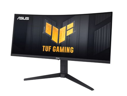 ASUS TUF Gaming VG34VQEL1A 34 Inch 3440 x 1440 Pixels Ultra Wide Quad HD VA Panel HDMI DisplayPort Curved Monitor Desktop Monitors 8AS10377067