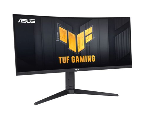 ASUS TUF Gaming VG34VQEL1A 34 Inch 3440 x 1440 Pixels Ultra Wide Quad HD VA Panel HDMI DisplayPort Curved Monitor