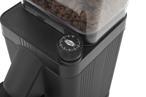 Moccamaster KM5 Burr Coffee Grinder Matte Black UK Plug 8MM49541 Buy online at Office 5Star or contact us Tel 01594 810081 for assistance