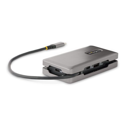 StarTech.com USB-C 4K 60Hz HDMI DisplayPort 3 Port USB Multiport Adapter