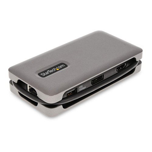 StarTech.com USB-C 4K 60Hz HDMI DisplayPort 3 Port USB Multiport Adapter  8ST10381590